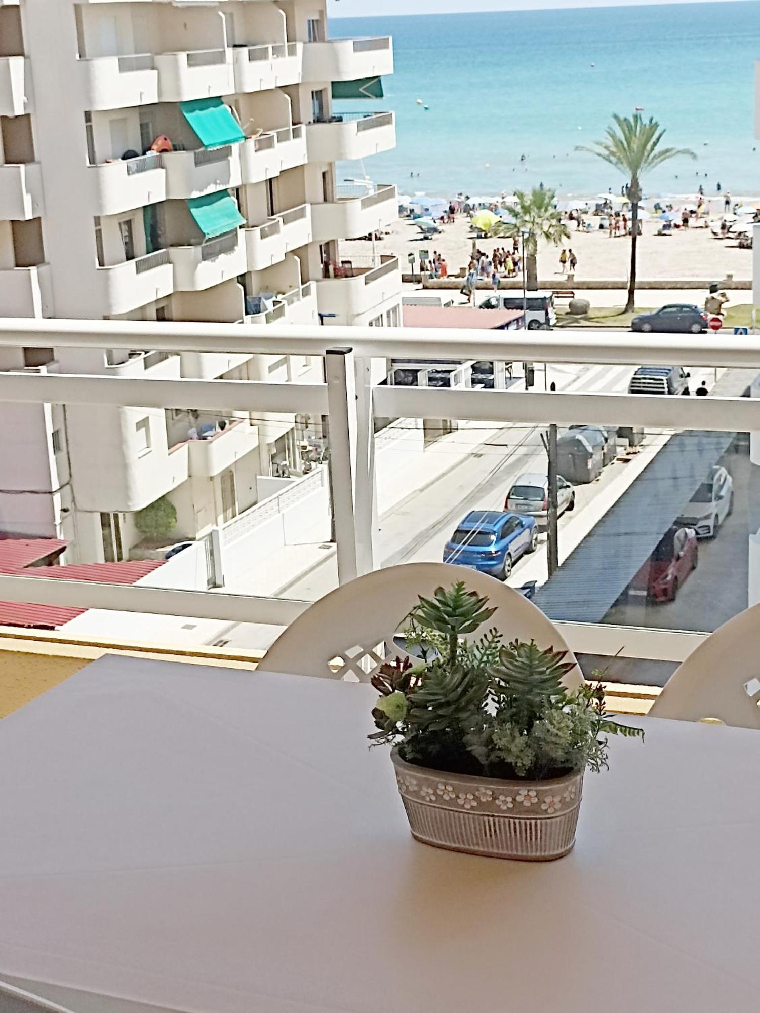 Apartamento Centrico En La Playa Con Piscina. Peñíscola Dış mekan fotoğraf